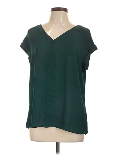 Pre-owned Fortune + Ivy Short Sleeve T-shirt In Green
