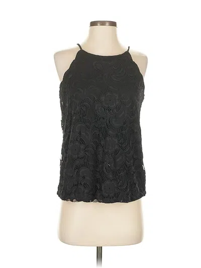 Pre-owned Fortune + Ivy Sleeveless Blouse In Black
