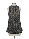 Fortune + Ivy Sleeveless Blouse In Black