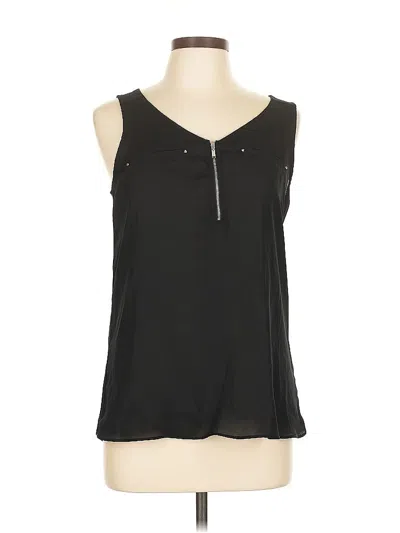 Pre-owned Fortune + Ivy Sleeveless T-shirt In Black
