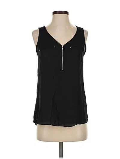 Pre-owned Fortune + Ivy Sleeveless T-shirt In Black