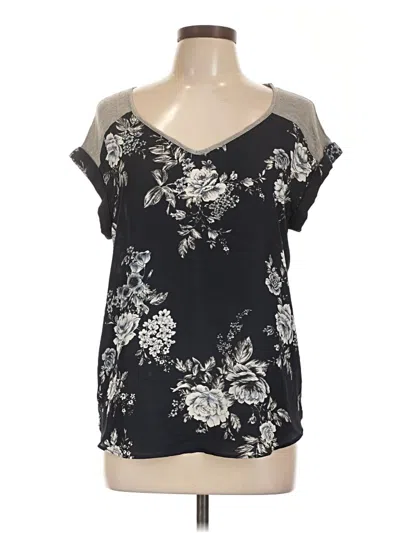 Pre-owned Fortune + Ivy Sleeveless T-shirt In Black