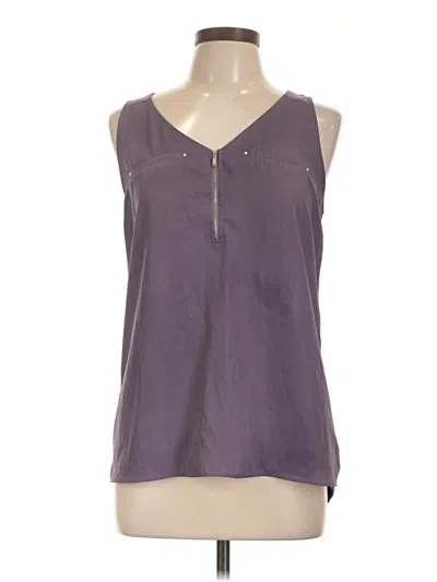 Pre-owned Fortune + Ivy Sleeveless T-shirt In Purple