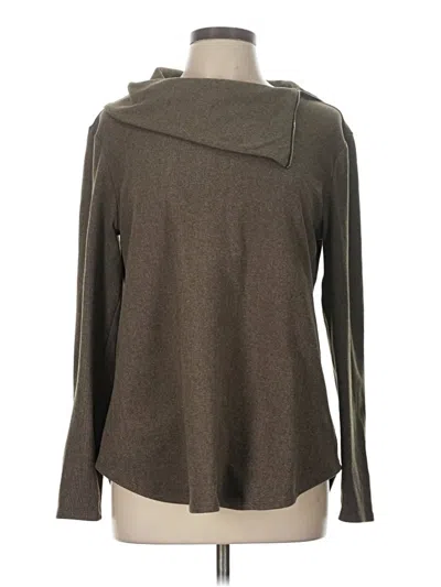 Pre-owned Fortune + Ivy Turtleneck Sweater In Brown