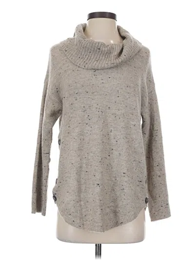 Pre-owned Fortune + Ivy Turtleneck Sweater In Gray