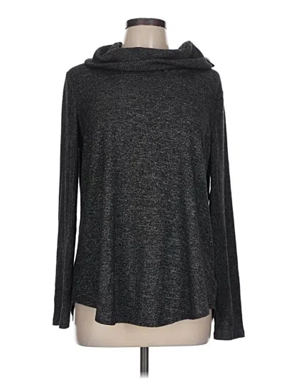 Pre-owned Fortune + Ivy Turtleneck Sweater In Gray