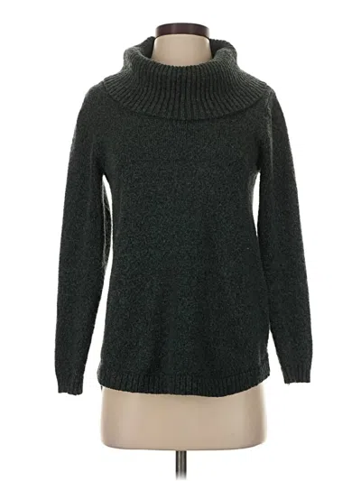 Pre-owned Fortune + Ivy Turtleneck Sweater In Green