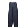 Forty One Blue Nya Oversized Barrel Leg Jeans In Blue