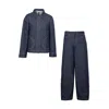 Forty One Blue Nya Oversized Denim Set In Blue