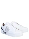 Forward 30mm Printed Faux Leather Sneakers In White