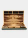 Forwood Design Faux Shagreen Large Backgammon Set In Multi