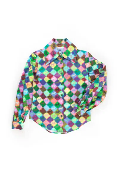 Forza Cavallo Women's Otto Blouse In Multi