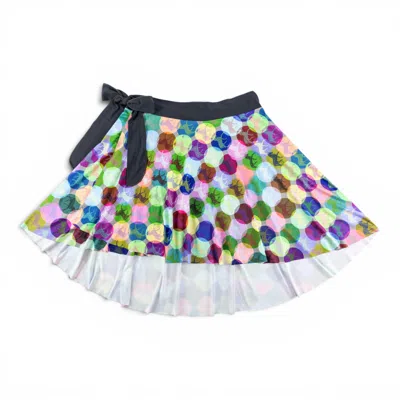 Forza Cavallo Women's Pink Otto Wrap Skirt In Multi