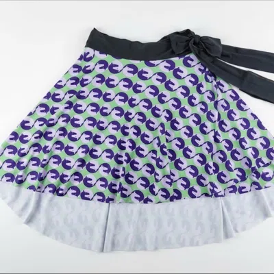 Forza Cavallo Women's Purple Yin Yang Horse Wrap Skirt