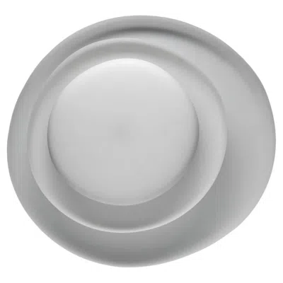 Pre-owned Foscarini Bahia Led Wall Or Ceiling Lamp In White By Lucidi And Pevere