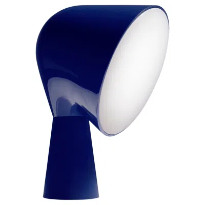 Pre-owned Foscarini Binic Table Lamp In Blue By Lonna Vautrin