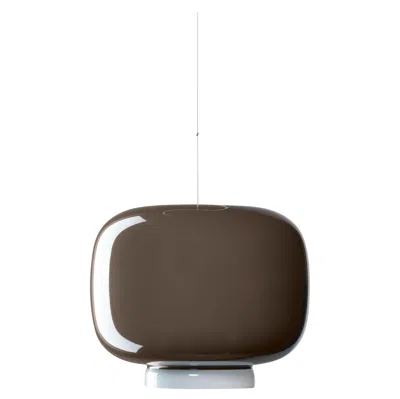 Pre-owned Foscarini Chouchin 3 Led Suspension Lamp In Grey By Lonna Vautrin In Gray