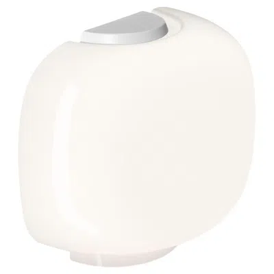 Pre-owned Foscarini Chouchin Semi Wall Lamp By Lonna Vautrin In Transparent
