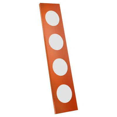 Pre-owned Foscarini Dolmen Floor Lamp In Orange By Ferruccio Laviani