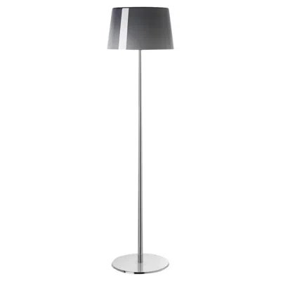 Pre-owned Foscarini Lumiere Extra Large Floor Lamp In Grey & Aluminum By Rodolfo Dordoni In Gray