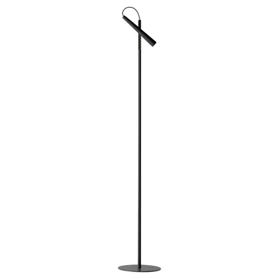 Pre-owned Foscarini Magneto Led Reading Lamp By Giulio Iacchetti In Black