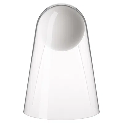 Pre-owned Foscarini Satellight Wall Lamp In White And Transparent By Eugeni Quitllet