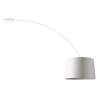 Pre-owned Foscarini Twiggy Ceiling Lamp In White By Marc Sadler