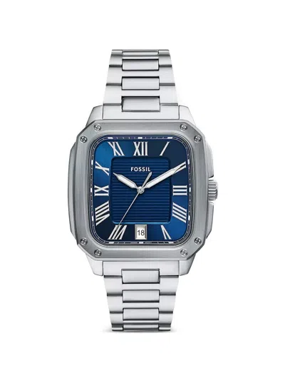 Fossil 42mm Crosby Watch In Metallic