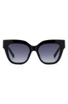 Fossil 51mm Gradient Cat Eye Sunglasses