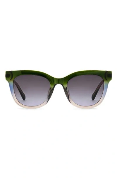 Fossil 51mm Gradient Cat Eye Sunglasses In Multi