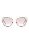 Fossil 52mm Cat Eye Sunglasses