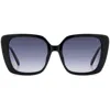 Fossil 54mm Gradient Square Sunglasses