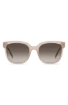 Fossil 54mm Gradient Square Sunglasses In Neutral