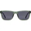 Fossil 56mm Rectangular Sunglasses In Green