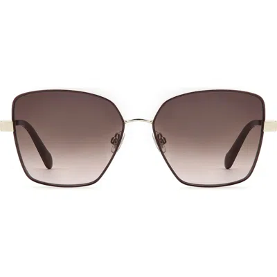 Fossil 57mm Gradient Square Sunglasses In Multi