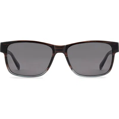 Fossil 58mm Rectangular Sunglasses In Brown