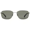 Fossil 58mm Rectangular Sunglasses In Black