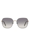 Fossil 59mm Square Sunglasses In Gray