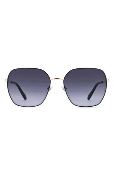 Fossil 59mm Square Sunglasses In Blue