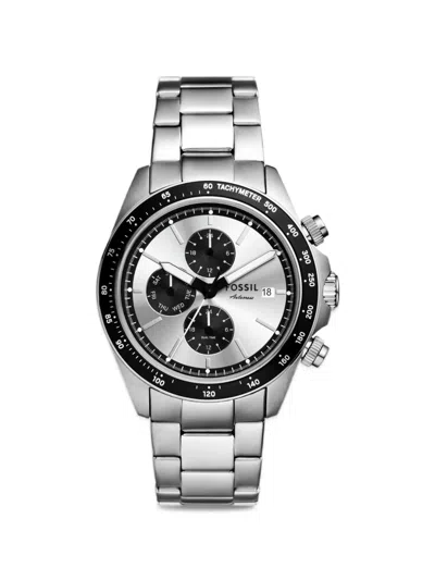 Fossil Autocross 42mm Watch In Silver