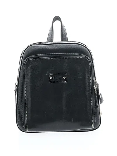 Pre-owned Fossil Backpack In Black