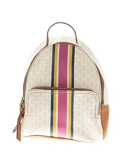 Pre-owned Fossil Backpack In Gray