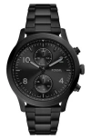 Fossil Bennett Multifunction Bracelet Watch, 45mm In Black