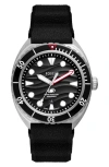 Fossil Men's Breaker Three-hand Date Black Silicone Watch 42mm In Black