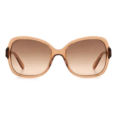 Fossil Brown Gradient Butterfly Ladies Sunglasses Fos 2121/s 0tui/ha 56 In Multi