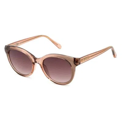 Fossil Brown Round Ladies Sunglasses Fos 3146/g/s 02t3 Ha