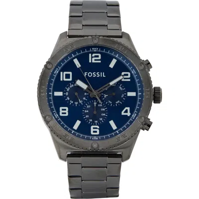 Fossil Brox Multifunction Bracelet Watch, 50mm In Gray