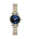 Fossil Carlie Watch, 28mm In Blue