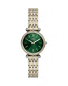 Fossil Carlie Watch, 28mm In Green