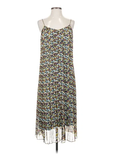 Pre-owned Fossil Casual Dress In Blue